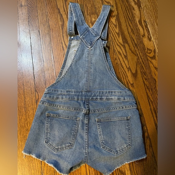 COPY - 2/$10 Bluenotes Short Overalls - Picture 2 of 4